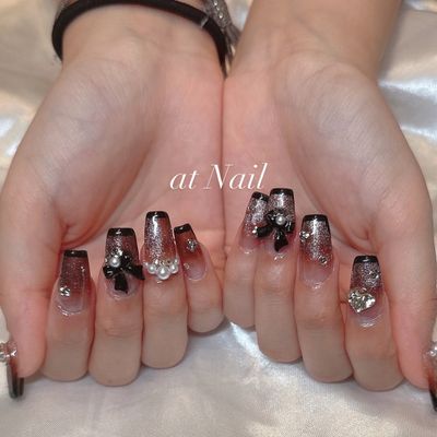 【学割】チップ長さだし10本/持ち込みデザイン