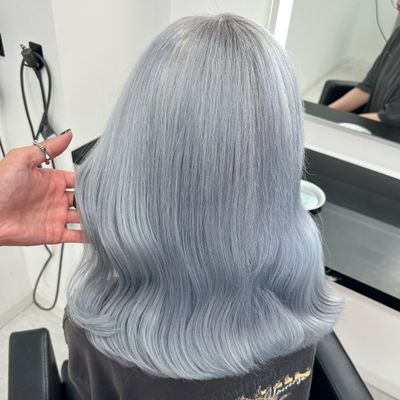 全頭エフェクトケアブリーチカラー