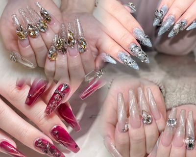 【150分なんでもコース】👑（自爪ジェル、長さ出し1〜10本）