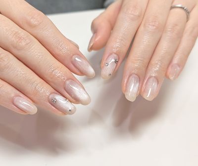 【ハンド】オフ込みマグネットネイル