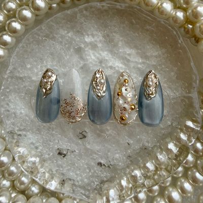 🐚長さだし+ニュアンスデザインFullArt✨