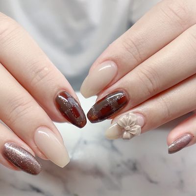 【HAND】持ち込みデザイン指4本アート