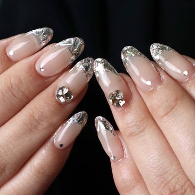 ワンカラーorラメグラ➕2個パーツ
【クイックメニュー】【オフ込み】