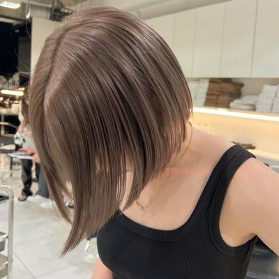 ボブカット&Aujua treatment🫧