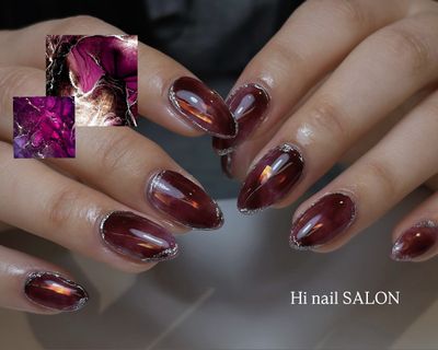 【HAND】持ち込みデザイン10本アートで理想の指先に¥9980