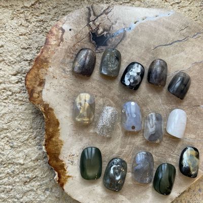 《初回オフ無料》【hand】定額 nuance nail(120min)