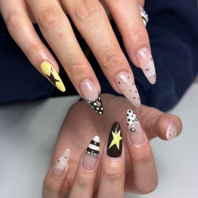 長さ出し10本＋アート8~10本コース🌸(アート持ち込みok)