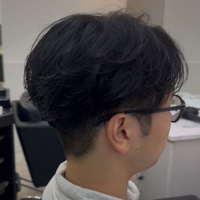 【メンズ限定】カット+ニュアンス/フェザーパーマ