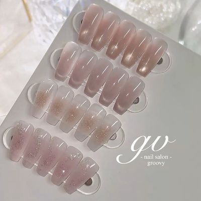 チーク×マグネットorフラッシュorラメ