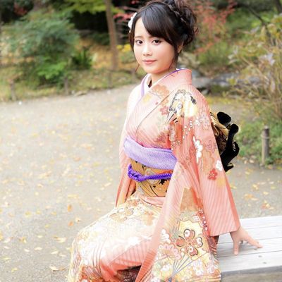 振袖の着付け