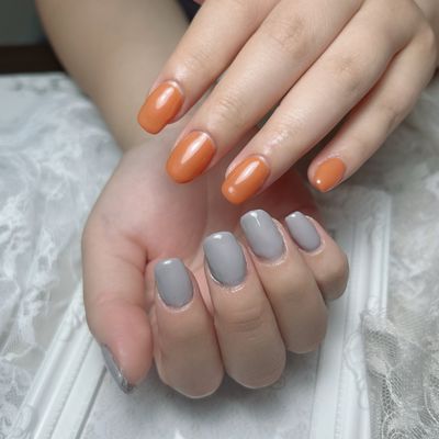 アシンメトリーカラー