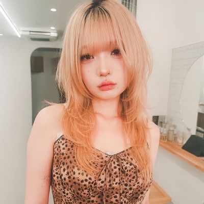 似合わせカット+クイックトリートメント（レイヤーカット ／ウルフカットが得意）