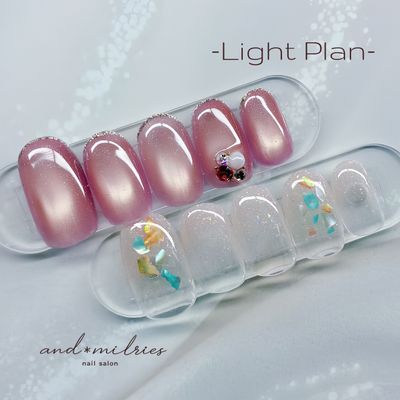 ❤️ネイリー特別価格❤️7月定額デザイン-Light Plan-全2種