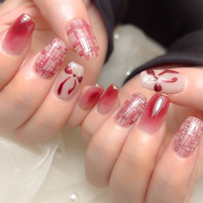 華やか10本アート💅ご新規様オフ無料