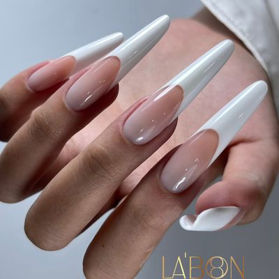 【ジェルスカルプ】フレンチネイル