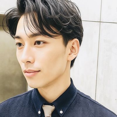 全員&20時以降🔶メンズ🔶アイブロウスタイリング Wax＋パーマ＋毛量調整
