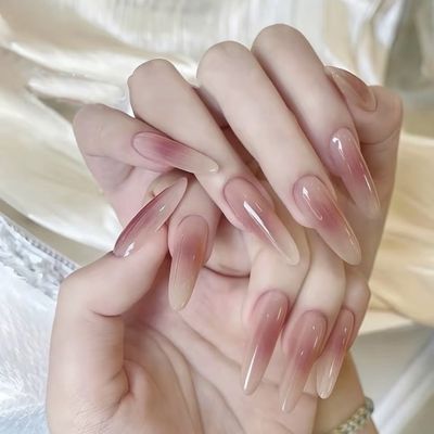 チップ長さ出し チークネイル