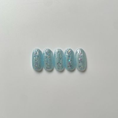 【オフあり】フラッシュ&グリッターデザイン