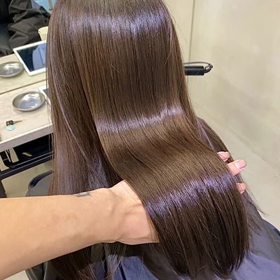 【よりダメージレスに◎】カット+縮毛矯正+トリートメント