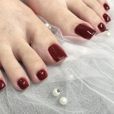 〘 フットネイル〙【リピーター】ワンカラ¥8,000→¥7,000