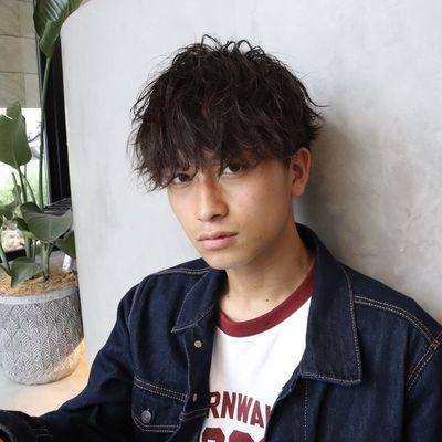 【メンズ限定】束感カット＋波orツイストパーマ¥16,500→ ¥12,100