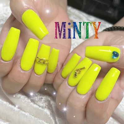 【GEL-Xチップ長さ出し】ワンカラーorラメグラorマグネット🦋