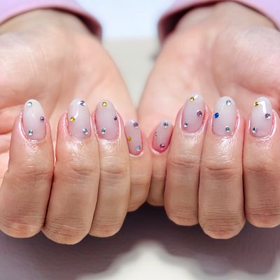 ワンカラー/ラメグラデ