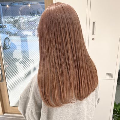 ブリーチダブルカラー+Aujuaクイックケア¥19800〜
