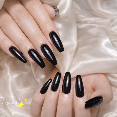 🎀 チップ長さ出し 🎀 ワンカラーラメグラキャンペーン2個パーツ付