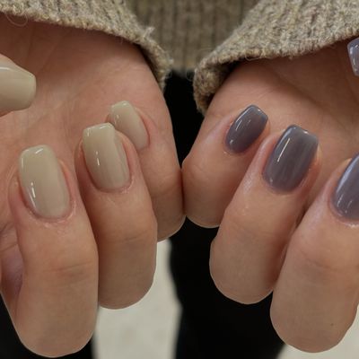 【 HAND 】人気のくすみcolor多数◎ワンカラー　¥5500