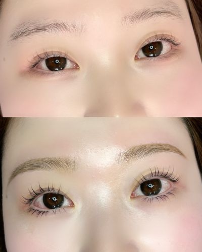 まつ毛パーマ×美眉スタイリング