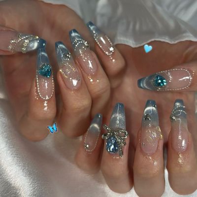 2回目限定🌙ケア込アート付け放題(持ち込みデザインOK)