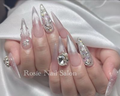 EXTRA LONG3XLチップ長さだし持ち込みデザイン200分¥16980