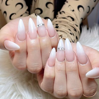 🌷チップ長さ出しグラデーションネイル(持ち込みデザイン)🌷
