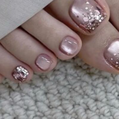 フット👣　当店オフあり　マグネットネイル🧲
