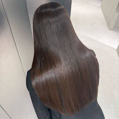 【髪質整形】美髪ケラチンストレート+cut