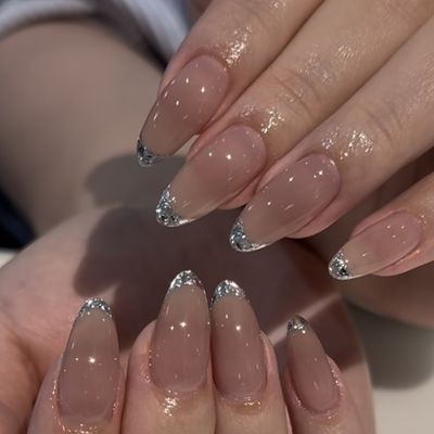 【Hand】🌟SNS大人気 ガラスフレンチ 90分¥6500
