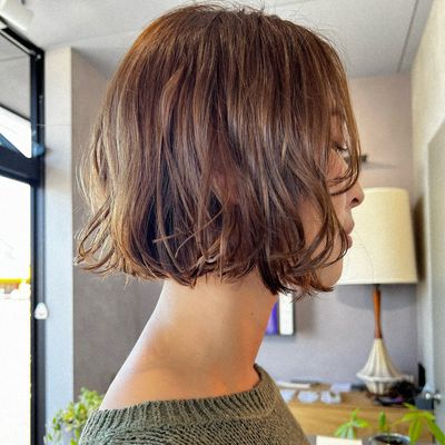 カット＋フルカラー(シャンプーブロー込)