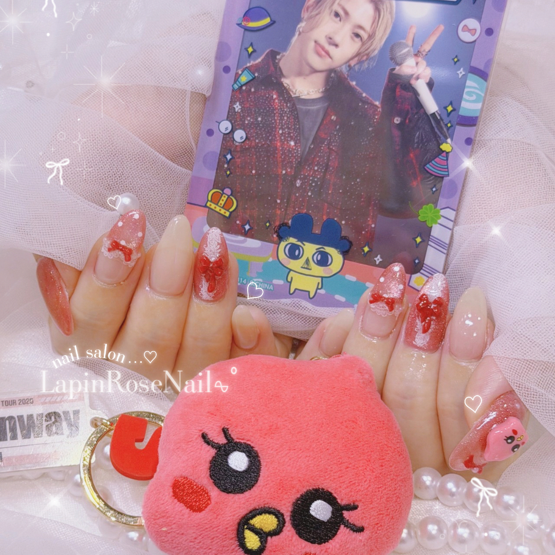 lapinrose_nail