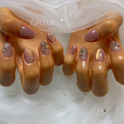 (ケア込み)マグネットorラメやフラッシュ 2色OK