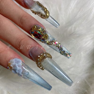 【スカルプ10本】オフ込みアートやり放題