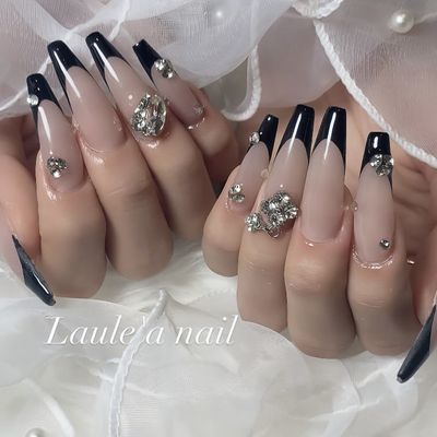 フレンチnail🦋(ベースカラー込)