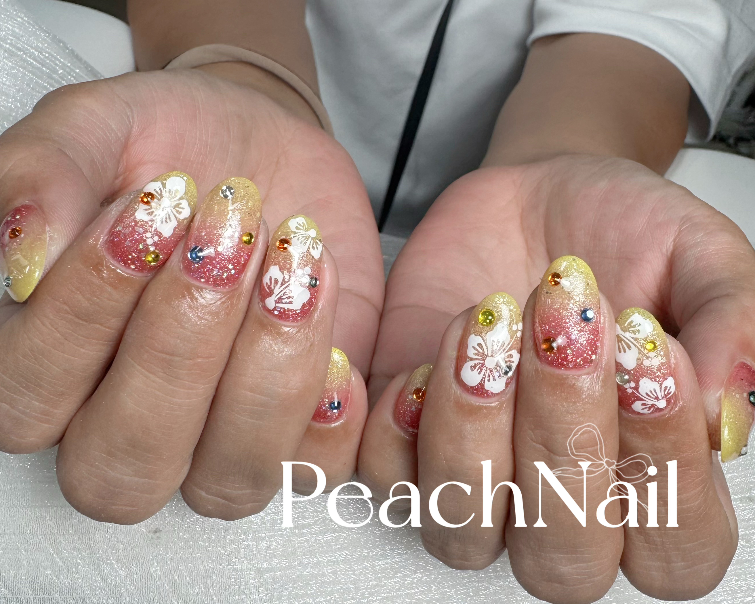 Peach_Nail