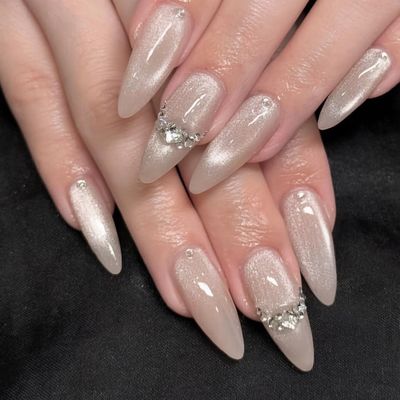 【ロコミ★割500円割引】『🎀自爪』マグネットネイル