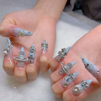💅１０本長さだし＋📷持ち込みデザイン＋💎パーツつけ放題