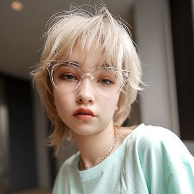 カット+ケアハイブリーチ(ケアブリーチ2回)+トリートメント
