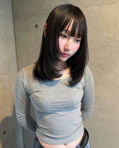 前髪カット