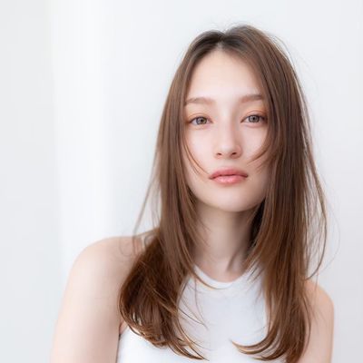 ボリュームダウンストレート（アイロン無し）