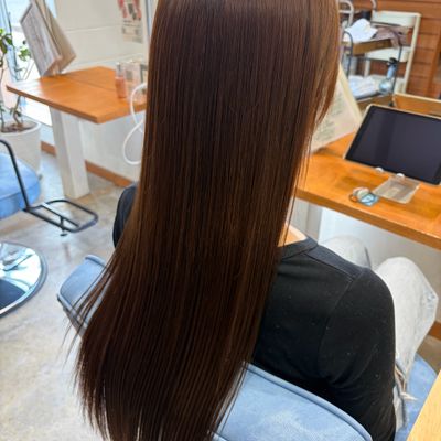 【朝の準備が楽になる！】美髪ストレート