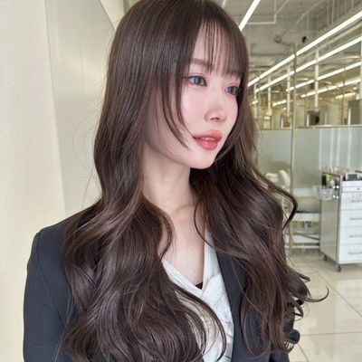 似合わせカット＋透明感カラー